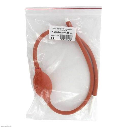 Klyso komplett 85cm Schlauch und Kan&uuml;le - 1