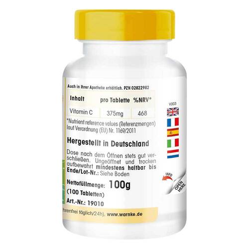 Vitamin C 375 mg gepuffert Tabletten - 3