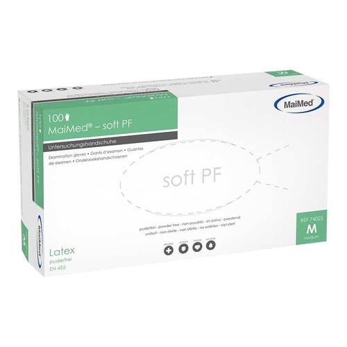 Maimed soft PF Handschuhe unsteril Gr&ouml;&szlig;e M - 1