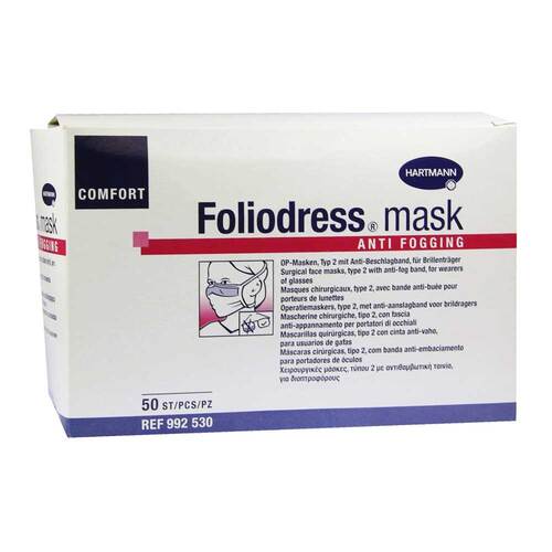 Foliodress mask Comfort anti fogging Typ2 OP-Masken - 1