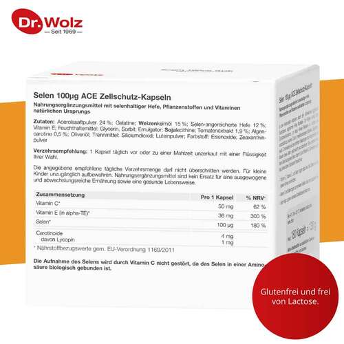 Selen ACE 100 µg 180 Tage Kapseln - 5
