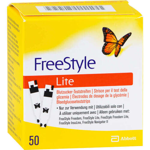 Freestyle Lite Teststreifen ohne Codieren - 1