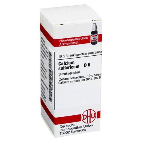 DHU Calcium sulfuricum D 6 Globuli - 1