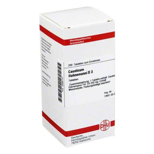 DHU causticum Hahnemanni D 3 Tabletten - 1