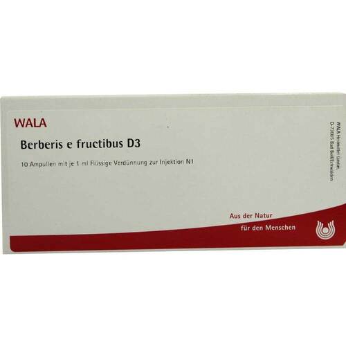 Berberis E Fructibus D 3 Ampullen - 1