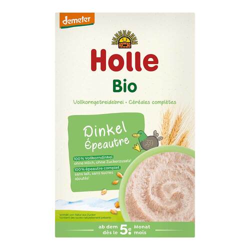 Holle Bio-Vollkrongetreidebrei Dinkel - 1