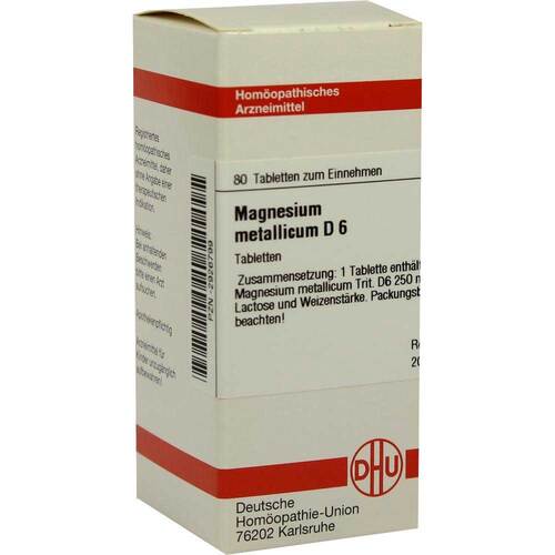 DHU Magnesium metallicum D 6 Tabletten - 1