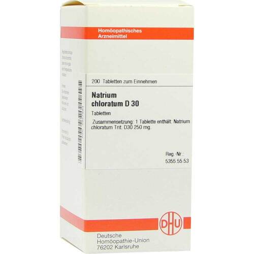 DHU Natrium chloratum D 30 Tabletten - 1