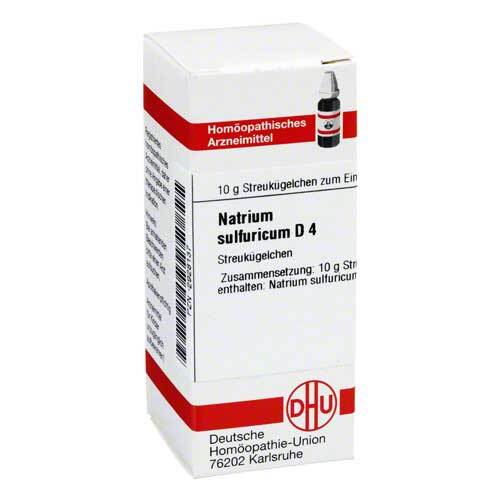 DHU Natrium sulfuricum D 4 Globuli - 1