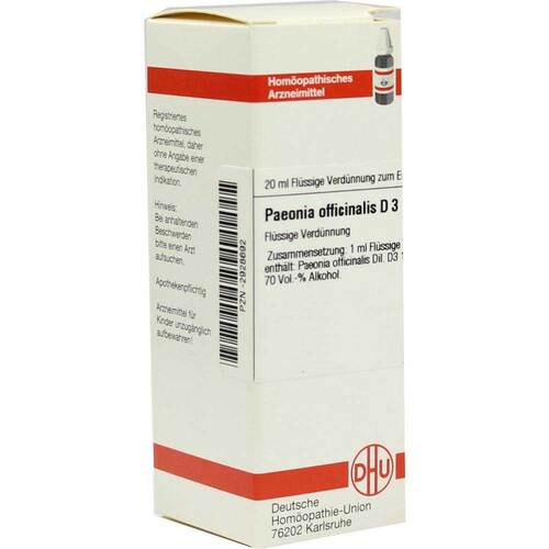 DHU Paeonia officinalis D 3 Dilution - 1