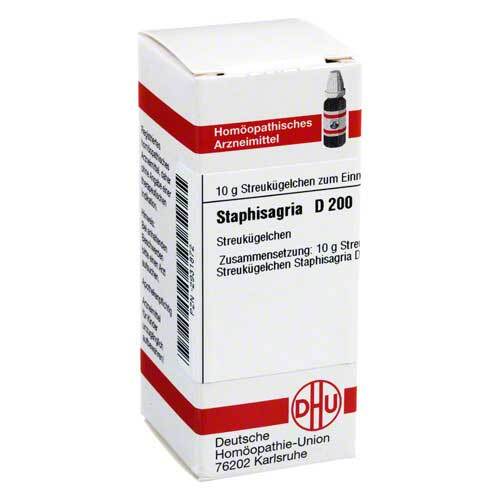 DHU Staphisagria D 200 Globuli - 1