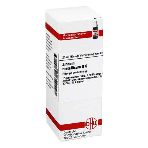 DHU Zincum metallicum D 6 Dilution - 1