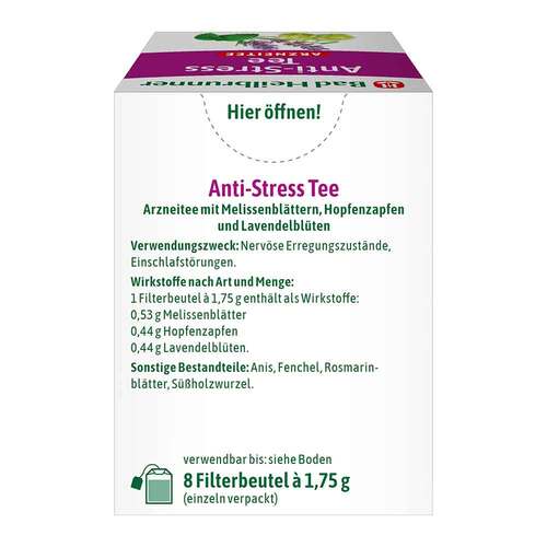 Bad Heilbrunner Tee Anti Stress Filterbeutel - 2