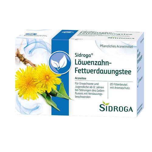 Sidroga® L&ouml;wenzahn-Fettverdauungstee Filterbeutel - 1