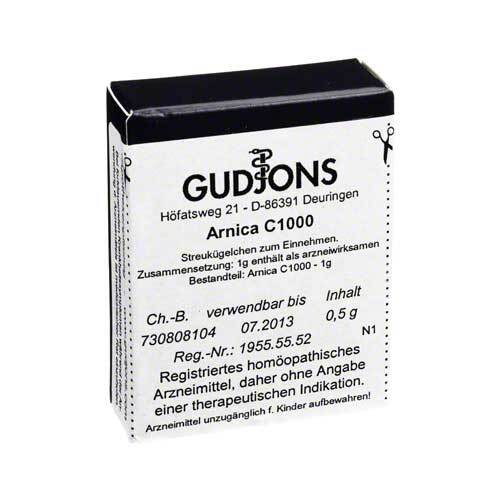 Arnica C 1000 Einzeldosis Gl - 1