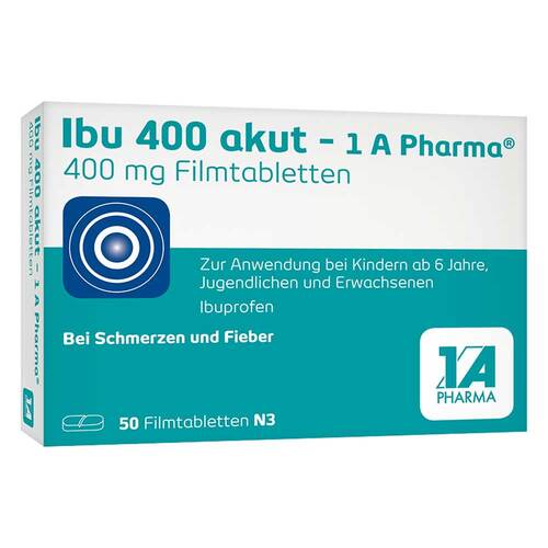 Ibu 400 akut – 1 A Pharma® Filmtabletten - 1