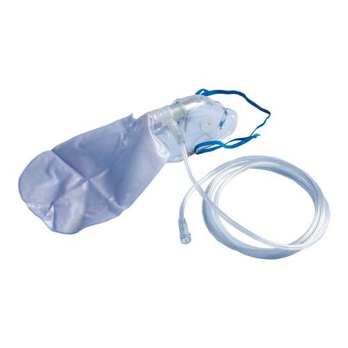Sauerstoff Maske f&uuml;r Erwachsene mit Schl.213 cm Reservoir - 1