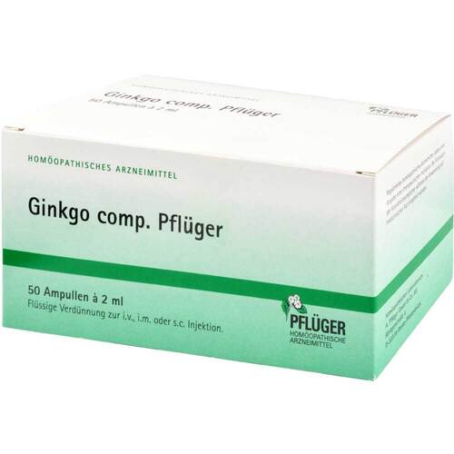 Ginkgo comp.Pfl&uuml;ger Ampullen - 1