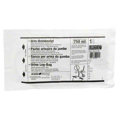 Beinbeutel 750 ml Schlauch 50 cm k&uuml;rzbar - 1