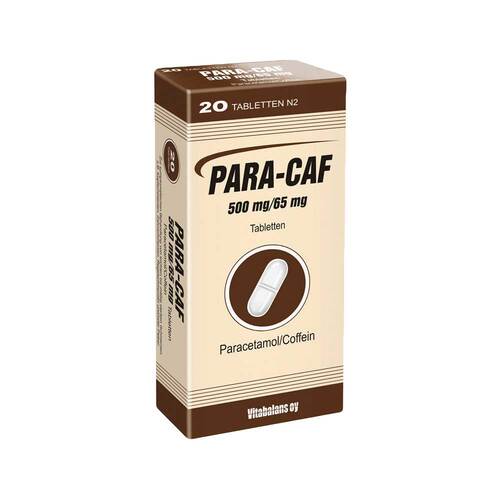Para Caf 500 mg / 65 mg Tabletten - 1