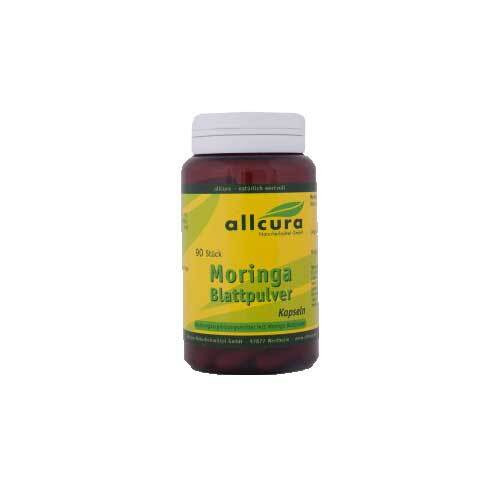 Moringa Blattpulver Bio Kapseln - 1