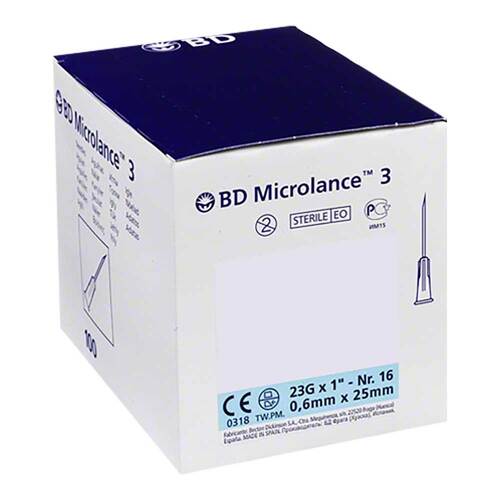 BD Microlance Kan&uuml;le 23 G 1 0,6x25 mm - 1