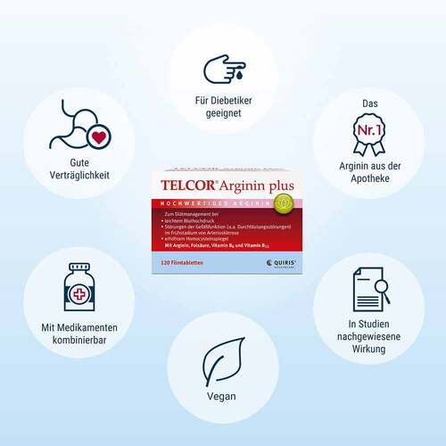 TELCOR® Arginin plus Filmtabletten - 4