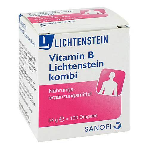 Vitamin B Lichtenstein Kombi Dragees - 1