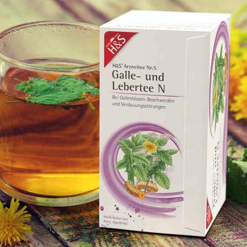 H&S Galle- und Lebertee N Filterbeutel - 3