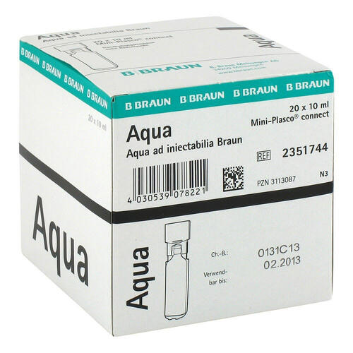 Aqua AD Injectabilia Miniplasco connect Injektionsl&ouml;sung - 1