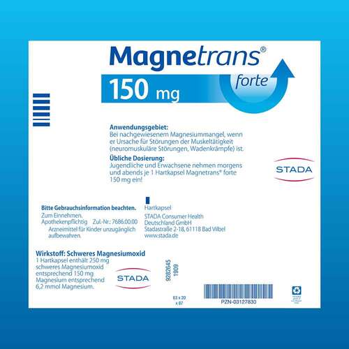 Magnetrans forte 150 mg Hartkapseln - 9