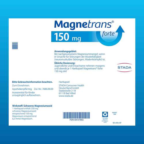 Magnetrans forte 150 mg Hartkapseln - 9