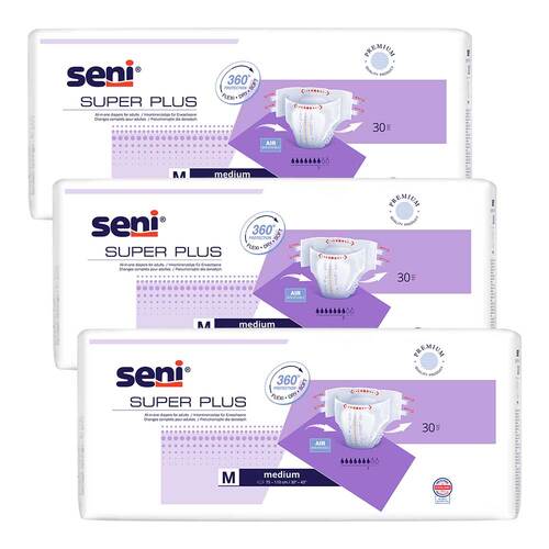 Super Seni Gr&ouml;&szlig;e 2 medium plus Windeln Nacht f&uuml;r Erwachsene - 1