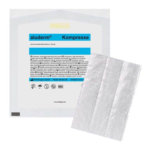 Aluderm Kompressen 10x15cm - 2