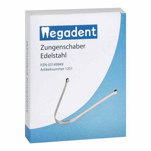 Zungenschaber Edelstahl rost - 1