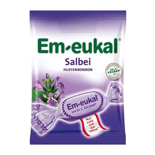 Em-eukal Halsbonbons Salbei zuckerhaltig - 1