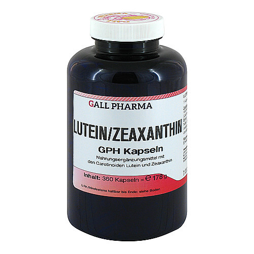 Lutein Zeaxanthin GPH Kapseln - 1