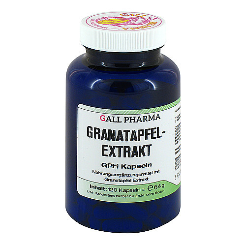 Granatapfel Extrakt Kapseln - 1