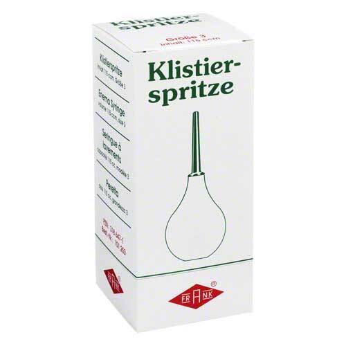 Klistierspritze Gr&ouml;&szlig;e 3 birnf. - 1