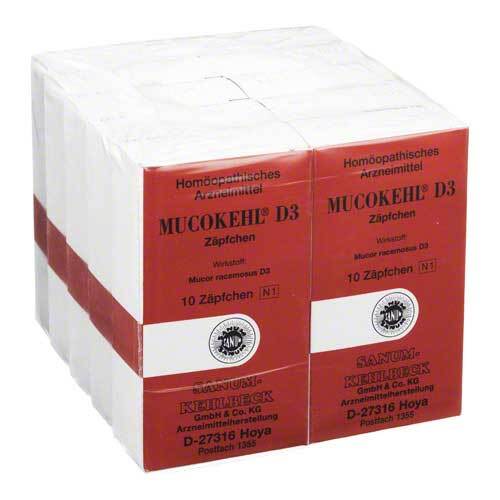 Mucokehl Suppositorien D 3 - 1