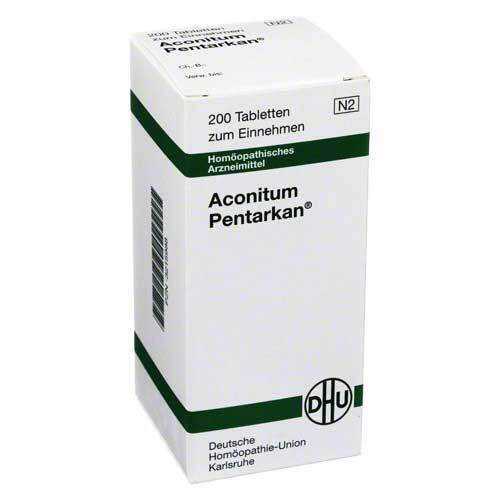 DHU Aconitum Pentarkan Tabletten - 1