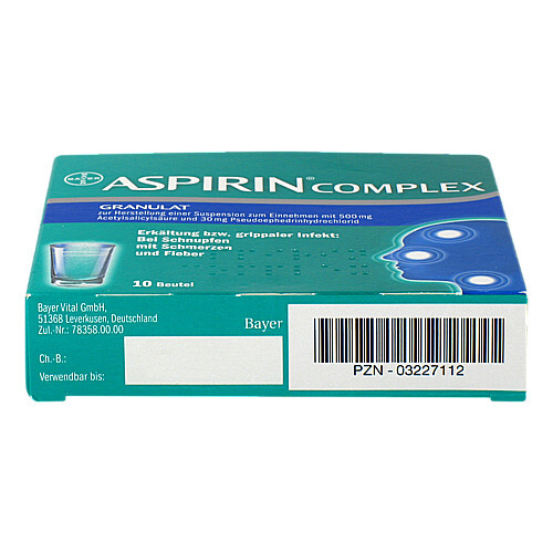 ASPIRIN® COMPLEX Granulat - 3