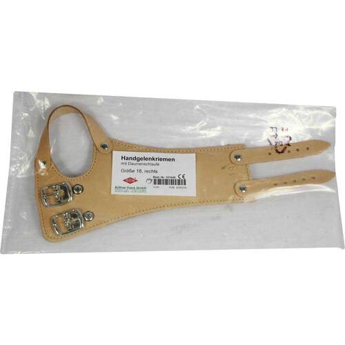 Handgelenkriemen 18 Leder re - 1