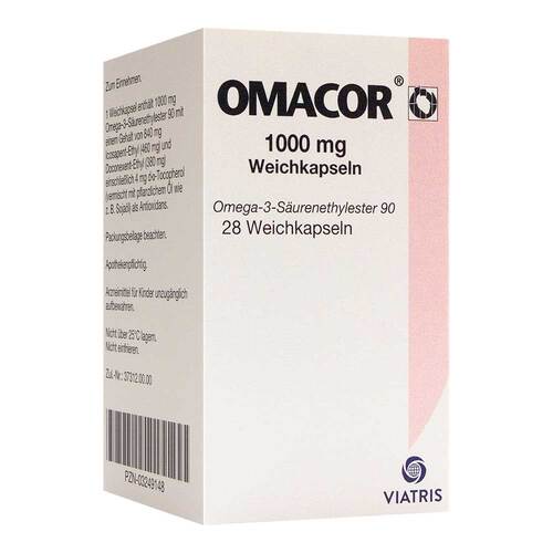Omacor 1000 mg Weichkapseln - 1