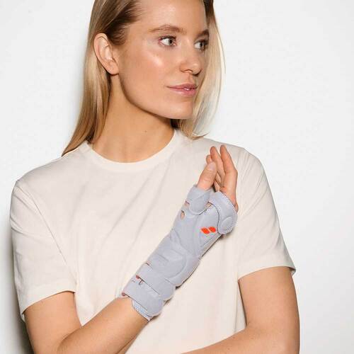 Manu-Hit Pollex Orthese rechts Gr&ouml;&szlig;e S 07645 platin. - 2