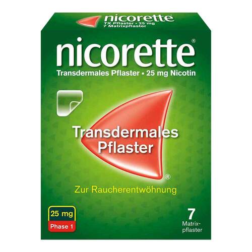 nicorette® Nikotinpflaster, 25 mg Nikotin - 1