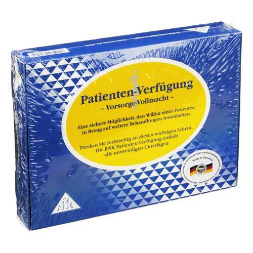 Patienten Verf&uuml;gung - 1