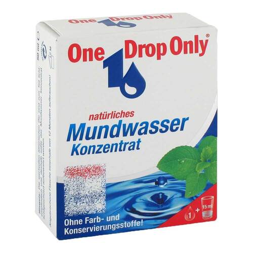 One Drop Only nat&uuml;rl.Mundwasser Konzentrat - 1