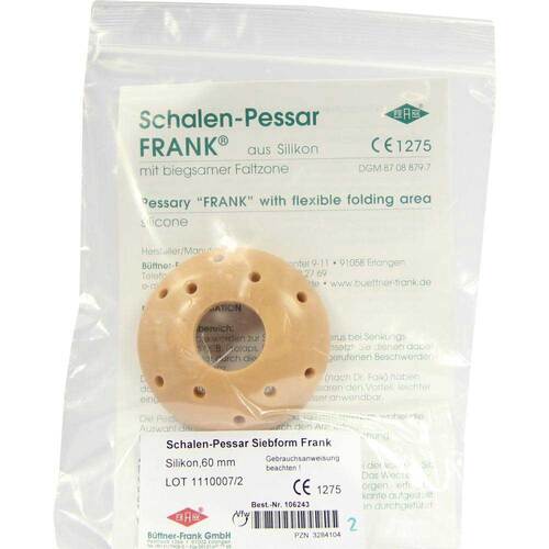 Falk Pessar Sieb Silikon 60 mm - 1