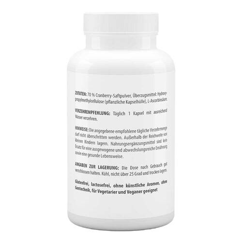 Cranberry Plus C 400 mg Kapseln - 3